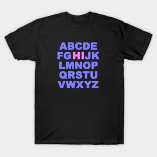 Alphabet T-Shirt